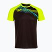 Maglia da corsa Joma Elite X nero/giallo fluo da uomo