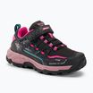 Scarponi da trekking Joma Eno Jr per bambini, nero/fucsia