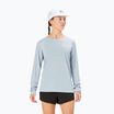 Maglia da running donna a manica lunga NNormal Merino blu