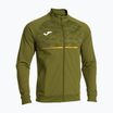 Felpa da corsa Joma Record III Full Zip kaki da uomo