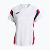 Maglietta da tennis donna Joma Montreal bianco / rosso