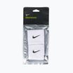 Polsini Nike Swoosh 2 pezzi bianco.