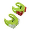 Kellys Set Twins luci per bicicletta verde lime