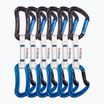 Ocun Raven QD Bio-Dyn-Ring climbing express 10 cm 6 pezzi blu.