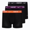 Uomo Nike Everyday Cotton Stretch Trunk boxer 3 paia nero/viola/arancio