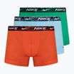 Uomo Nike Everyday Cotton Stretch Trunk boxer 3 paia rosso/blu acquario/verde stadio