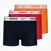 Boxer da uomo Nike Everyday Cotton Stretch Trunk 3 paia blu/arancio/rosso