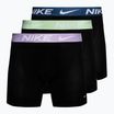 Uomo Nike Dri-Fit Essential Micro Boxer 3 paia blu.verde/viola