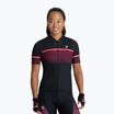 Maglia da ciclismo Rogelli Impress II donna bordeaux/corallo/nero