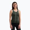 Maglia ciclismo donna Rogelli Abbey Tank Top W verde militare / sabbia
