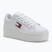 Scarpe Tommy Jeans donna Tjw Flatform Cupsole Ess bianco
