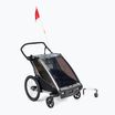 Rimorchio per biciclette Thule Chariot Lite a due posti verde 10203022
