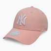 Cappellino New Era Female League Essential 9Forty New York Yankees rosa pastello