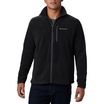 Felpa Columbia Fast Trek II da uomo in pile nero
