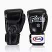 Guanti da boxe neri Fairtex Universal "Tight-Fit" Design