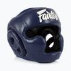 Fairtex Headguard for Kids casco da boxe blu