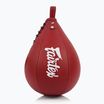Fairtex Speed Ball SB1 rosso boxe perla