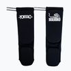 YOKKAO Protezioni tibia Muay Thai Boxe cotone nero