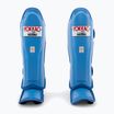 Protezioni per tibia e piede YOKKAO Matrix blue nobility