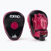 Dischi da allenamento YOKKAO Focus Mitts Open nero/cerise