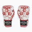 Guantoni da boxe Top King Boxing Dragon rosso/bianco