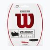 Wilson Revolve Spin 16 Set di corde da tennis 12,2 m nero WRZ957000+