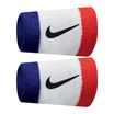 Polsini Nike Swoosh Doublewide 2 pezzi bianco.