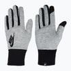 Guanti da corsa Nike Club Fleece donna grigio erica/nero/nero