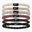 Nike Flex Hair Tie elastici 6 pezzi sail/lt orewood brn/white
