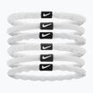 Elastici per capelli Nike Flex 6 pezzi bianco/nero/bianco