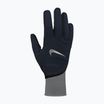 Guanti da corsa Nike Pacer Midweight RG da donna nero/grigio fumo/argento