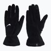 Guanti da corsa Nike One Therma-Fit Fleece donna nero/bianco