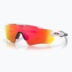 Occhiali da sole Oakley Radar EV Path bianco lucido/rubino Prizm