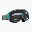 Occhiali da ciclismo Oakley Airbrake MTB tld verde tattico/grigio chiaro