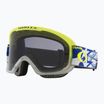 Oakley O Frame 2.0 Pro Occhiali da ciclismo MTB tld blue wings/grigio scuro