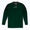 Maglia a maniche lunghe da hockey per bambini CCM 5000 JR verde scuro