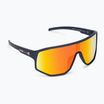 Occhiali da sole Red Bull Spect Dash blu/marrone con specchio rosso