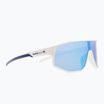 Occhiali da sole Red Bull SPECT Dash bianco/fumo con specchietto blu