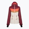 Giacca da snowboard donna Rip Curl Rider Betty rosso scuro