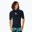 Camicia da bagno Rip Curl Waves Upf Perf S/S Uomo Nero