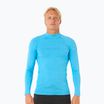 Rip Curl Dawn Patrol UPF Performance Uomo manica lunga da nuoto in vernice blu