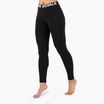 Pantaloni termici da donna Mons Royale Cascade Merino Base Layer nero