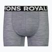 Boxer termici da uomo Mons Royale Hold 'em Shorty Merino grigio erica