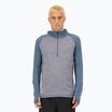 Felpa termica da uomo Mons Royale Temple Tech Hood grigio erica/blu goblin
