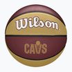 Wilson NBA Team Tribute Cleveland Cavaliers marrone basket taglia 7