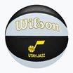 Wilson NBA Team Tribute Utah Jazz basket grigio taglia 7