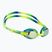 Occhialini da nuoto TYR Swimple Tie Dye Mirrored oro/verde/blu per bambini
