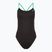 Costume intero da donna TYR Hexa Cutoutfit nero/verde