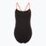 Costume intero donna TYR Hexa Cutoutfit nero/arancione