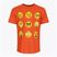 Maglietta da tennis per bambini Wilson Emoti-Fun Tech Tee arancione WRA807403